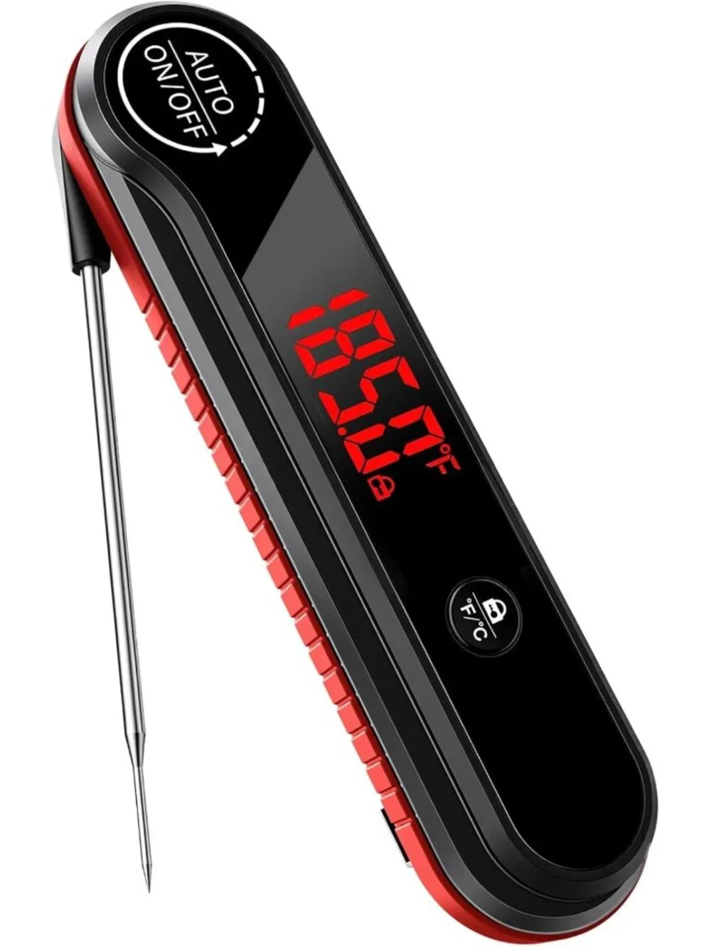 Instant Read Meat Thermometer, Waterproof, Quick 0.3s Read, Kitchen Tool
